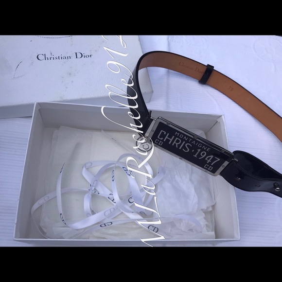 CHRISTiAN DIOR belt RARE!! main image 8